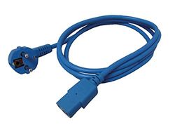 ROLINE netsnoer, rechte IEC-aansluiting, blauw, 1,8 m