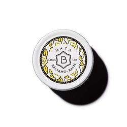 Benamôr Nata - Bálsamo labial nutritivo con manteca de karité, aceite de argán, aloe vera, cuidado de labios con aroma gourmet, 99% natural, sin parabenos, lata de 12 ml