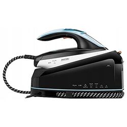 MPM MZE-23 Centro de Planchado 5,5 Bar, Plancha Ropa Vapor Suela Cerámica, Vapor Vertical, Golpe de Vapor 400 g/min, Depósito 1,5 L, Autolimpieza, Autoapagado, 3000W