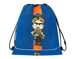 LYON GAMER - Rugzak voor meisjes en kinderen, met trekkoordsluiting en anti-verstikkingssysteem, geldig als sport- en kleuterschooltas, nuttige meisjesrugzak als schoolrugzak en vrije tijd, 35 x 42