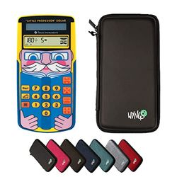 TI-Little Professor incl. WYNGS Beschermhoes Zwart - Interactieve Rekentrainer - Basis Pakket