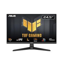 ASUS TUF Gaming VG259Q3A 25" Full HD Monitor 180Hz, 1ms GtG, FreeSync, Adaptive Sync, ELMB, GameFast Input - Panel Fast-IPS, 16:9, 1920 x 1080, DisplayPort, HDMI, Speaker