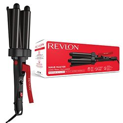 Revlon Wave Master Jumbo Fer à onduler (Cylindre à trois têtes, revêtement céramique et tourmaline, 30 réglages de température jusqu’à 190 °C) RVIR3056UKE