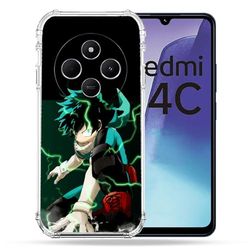 Cokitec Versterkte hoes voor Xiaomi Redmi 14C 4G Manga My Hero Academia Deku