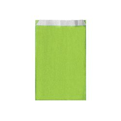 Garcia de Pou Platte zakken 60 Gsm in doos, 12 + 5 x 18 cm, Cellulose, Anijs groen, 12 x 18 x 30 cm