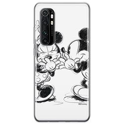 Ert Group Funda para teléfono móvil Xiaomi MI Note 10 Lite Original y con Licencia Oficial de Disney con diseño Mickey & Minnie 010 Adaptada a la Forma del teléfono móvil, Funda Hecha de TPU