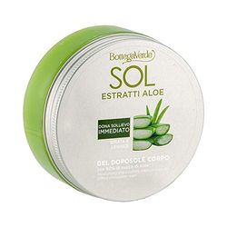Bottega Verde - SOL Aloe, Gel Doposole Corpo, 150 ml, Idrata e Lenisce, con 90% Succo di Aloe, Rinfresca e Dona Sollievo alla Pelle Arrossata e Disidratata