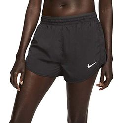 Nike W Nk Tempo LX 3In, Pantaloncini Sportivi Donna, Black/Anthracite/Reflective Silv, XL
