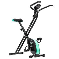 Cecotec X-Bike, inklapbaar, magnetisch, hartslagmeter, LCD-display, variabele weerstand, pedalen met maximale grip, vliegwiel van 2,5 kg.