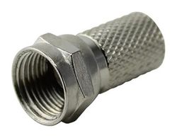 Velocraze Connecteur coaxial : connecteur mâle de 7 mm en blister, idéal pour les connexions d'antenne et d'équipement de télévision, facile à installer et durable.