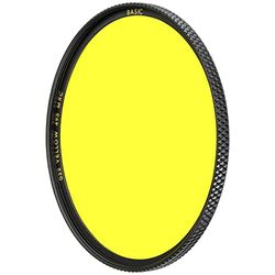 B W gult filter 022 MRC Basic 46 mm (16 x kompenserad, professionell), 1102637, svart