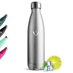 Grsta Insulated Water Bottle, 750 ml, Leakless Water Bottle, Preserves 24H Frio/12H Calor, Thermal Water Bottles, BPA Free, Stainless Steel Water Bottle, Reutilizable Thermal Bottle for Bicycle