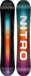 Nitro Snowboards Future Team BRD '25 Freestyleboard, Twin, Cam-Out Camber, All Terrain, Mid-Wide