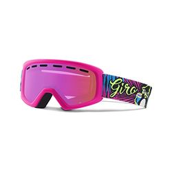 Giro Rev – Gafas de esquí y Snowboard, Unisex, Color Penguin Pop/Amber Pink Lens, tamaño Talla única