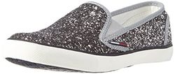 Hilfiger denim dam H1385ilton 4g toffel, Silver Dark Silver 041-42 EU