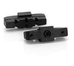 XLC bromsskor reservbromsgummi för Magura BS-X06 4-sats 50 mm bromsbelägg och svart
