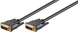 Goobay 60210 DVI-I Full HD Cable Dual Link, 3 m, Color Negro