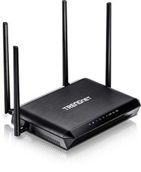 TRENDnet AC2600 MU-MIMO, Wireless Gigabit Router, Equipped with Beamforming Antennas ideal for extreme 4K streaming and Lag Free gaming, TEW-827DRU