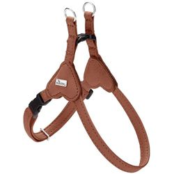 HUNTER Soho Mini - Arnés para Perros (Piel de Vacuno, Suave y Flexible, Suave al Tacto, Ligero, para Perros pequeños y Cachorros, Fabricado en Alemania, Talla XS-S)