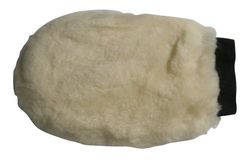 PFIFF Gant de Nettoyage en Fourrure véritable - Naturel