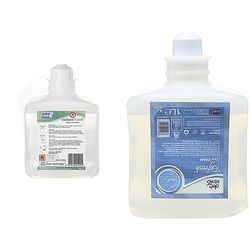 Deb DIS1000ML Instant Foam Hand Sanitiser, 1 unit & CLR1L Clear foam refresh, 1l volume