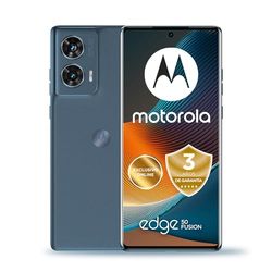 Motorola Edge 50 Fusion 16GB(8+8GB RAM Boost)/256GB, Pantalla Curva de 6,67” y Dolby Atmos,IP68, Sistema de cámaras Ultra Pixel de 50 MP, 5000 mAh, Carga TurboPower de 68 W (Incluido),Dual SIM,Gris