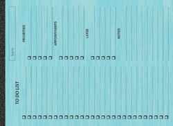 To Do List Notebook: The Ultimate Daily Planner for Work and Personal Productivity, 8.25x6 Inch, 110 Pages (Notepad Layout)