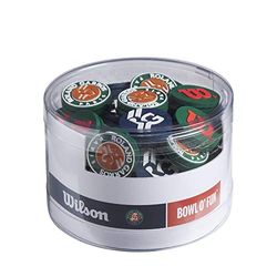 Wilson Roland Garros Bowl O Fun, WR8401801001 Gommini Antivibrazione, Multicolore, 75 Pezzi