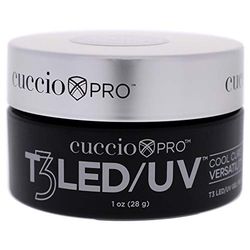 Cuccio T3 LED/UV Controlled Levelling Thick Viscosity Gel - Opaque Welsh Rose 28g (1oz)