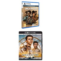 UNCHARTED: Legacy of Thieves Collection (PS5) and Uncharted (2 Discs - UHD & BD) [Blu-ray] [2022]