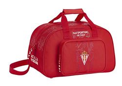 Sac de Sport Real Sporting de Gijón Officiel, Rouge, 40x24x23, Cool