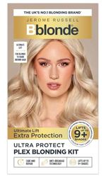 Jerome Russell Bblonde Ultra Protect PLEX Blonding Kit | Lifts Up to 9+ Levels | PLEX Technology for Protection and Conditioning