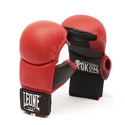 LEONE 1947, Luvas de caratê, unissexo para adultos, vermelho, M, GK096