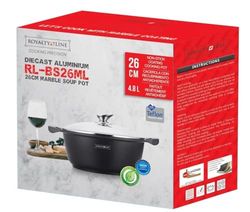Royalty Line RL-BS26M Plancha de Vapor, Negro