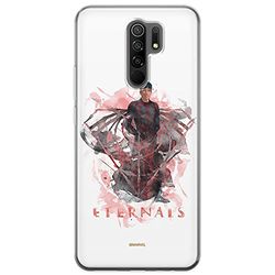 ERT GROUP mobiltelefonfodral för Xiaomi REDMI 9 originalt och officiellt licensierat Marvel mönster Eternals 009 optimalt anpassad till formen på mobiltelefonen, fodral tillverkad av TPU-plast
