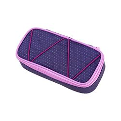 Walker 49602-074 49602-074 etui met binnenklep en ritssluiting, Fame Twist violet, luieretui ca. 21 x 10 x 6 cm, bureau-organizer voor schrijfwaren, teken- en kantoormaterialen