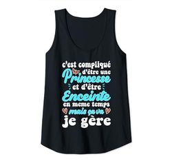 Mujer Annonce Grossesse Drôle Cadeau Enceinte Future Maman 2024 Camiseta sin Mangas