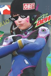 D.va MLG Gamer Notebook: Funny Overwatch Journal