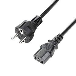 Adam Hall Cables 8101 KA 0200 - Cavo di alimentazione 3 x 0.75 mm², 2 m