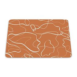 Questo Casa, Tappetino per mouse con stampa digitale, antiscivolo, per ufficio, dimensioni: 22 x 18 cm