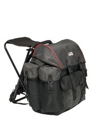 Abu Garcia Large Pêche Sac à Dos avec Chaise intégrée - Usage intensif, Water-Repellent Backpack for Pêcheurs, la pêche à la Carpe, la pêche en mer, Le Camping et Les Aventures en Plein air