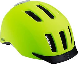 BBB Cycling Unisex Adult BHE-161 Grid hoofdomtrek L 58-62 cm mat neongeel, L (58-62cm)