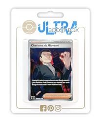 Charisme de Giovanni 197/165 Full Art Secrète - Myboost X Écarlate et Violet 3.5-151 Coffret de 10 cartes Pokémon Françaises