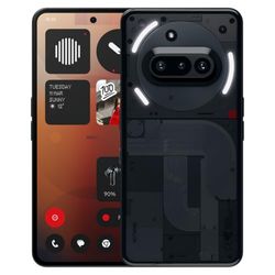 Nothing Phone (3a) 128 GB - mobile phone with 32 MP front camera, 30x ultra zoom, 50W fast charging and 6.77" FHD+ flexible AMOLED display - Black