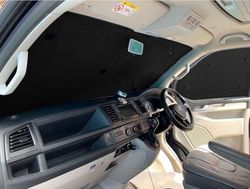 Covprotec Thermal Window Blinds Compatible With Alfa Romeo 147 (2000-2010)(3 door)(Rear Set With Stealth) With Backing Colour In Black