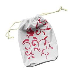 Questo Casa Impreso Algodón Bolsas con Cordón, Bolso de Compras, Bolsa con Cordel para el Hogar y el Almacenamiento de Verduras, Reutilizables, Plegable, Tamaño: 40x50 Cm