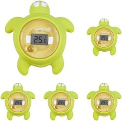 TensCare Tortoo - Turtle Thermometer and Rattling Toy. Perfect for Bath Time and Fun Where Ever you Go (Pack of 5)