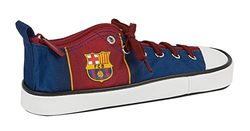Sac à bandoulière avec Poche extérieure de F.C. Barcelona 1ª Equipement, Bleu Marine/Grenat, Mediana, Trousse à Chaussures