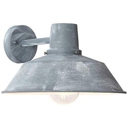BRILLIANT lampada Humphrey lampada da parete per esterno sospesa in cemento grigio | 1x A60, E27, 60W, adatto per lampade standard (non incluse) | Scala da A ++ a E | Classe di protezione IP: 44 - resistente agli schizzi
