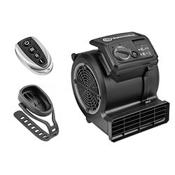 Vacmaster Air Mover Cardio54 Ventilatore da Palestra da Pavimento con Telecomando Ventilatore da Bicicletta Silenzioso, 3 Livelli Asciugatrice per Tappeti, Raffreddare,Riparare i Danni dell'Acqua